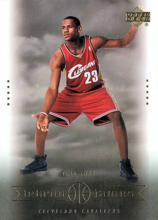 LeBron James 2003 Upper Deck Rookie Exclusives Base #1 Price Guide