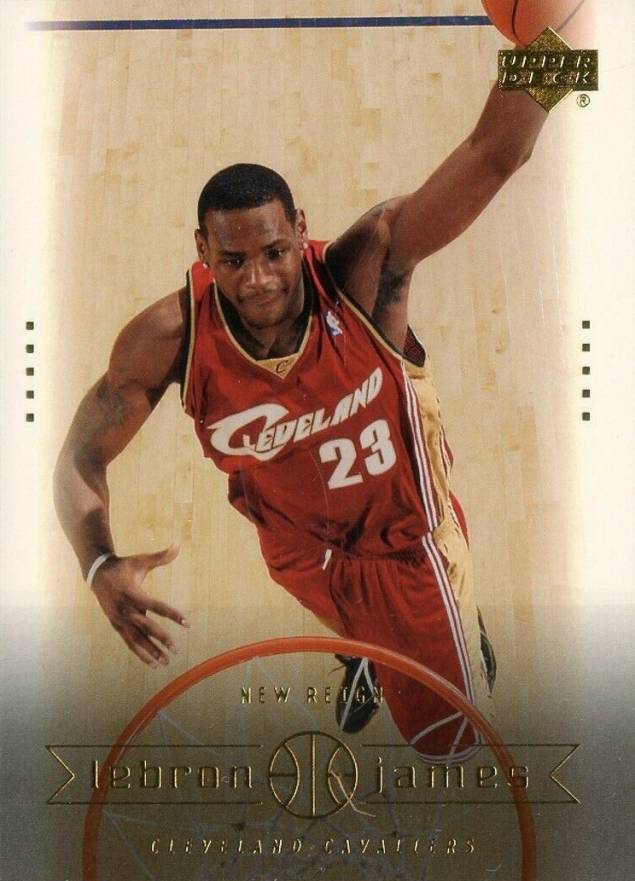 2003 Upper Deck LeBron James Box Set LeBron James #28 Basketball Card