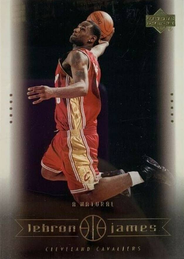 2003 Upper Deck LeBron James Box Set LeBron James #18 Basketball Card