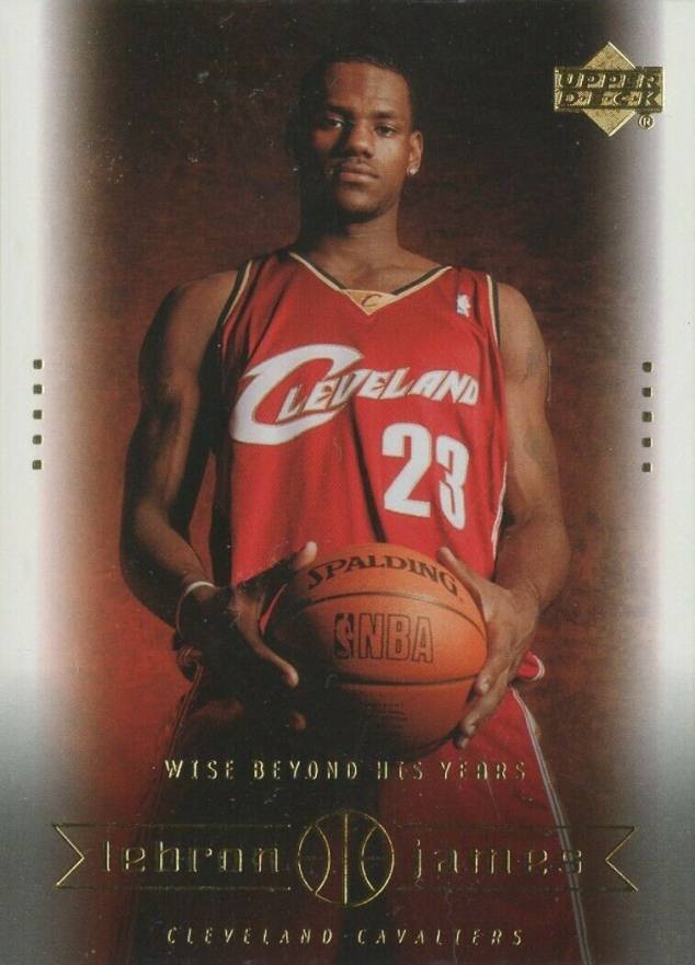 2003 Upper Deck LeBron James Box Set LeBron James #20 Basketball Card
