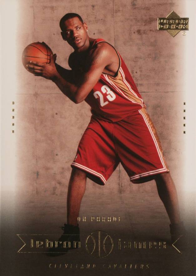 2003 Upper Deck LeBron James Box Set LeBron James #14 Basketball Card