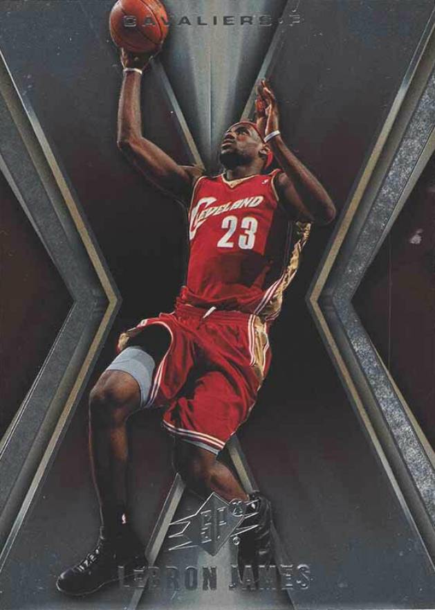 2005 SPx LeBron James #15 Basketball Card