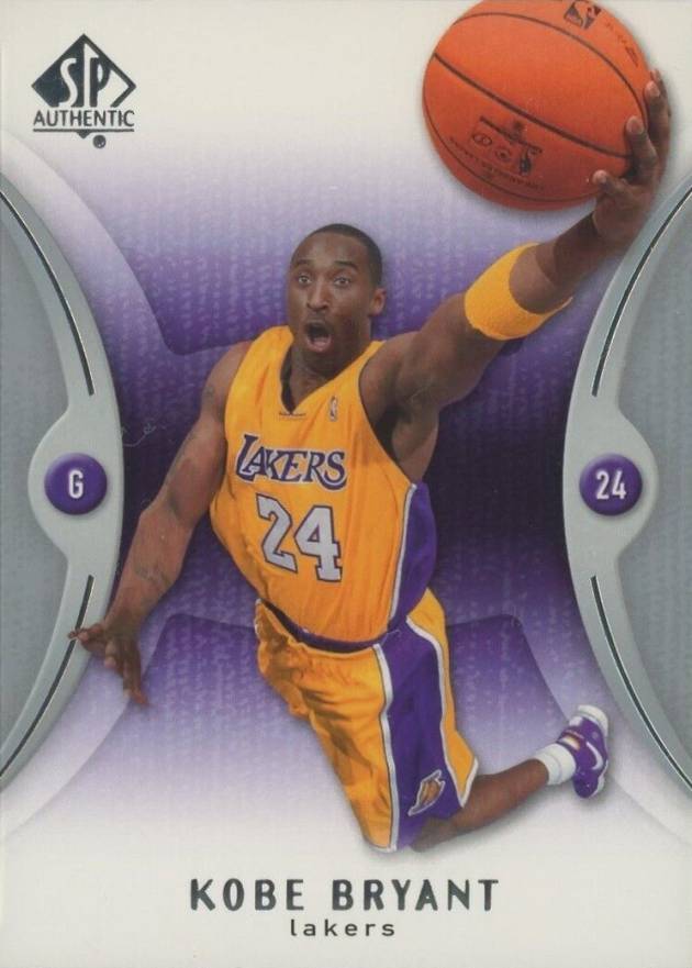 2006 SP Authentic Kobe Bryant #37 Basketball Card