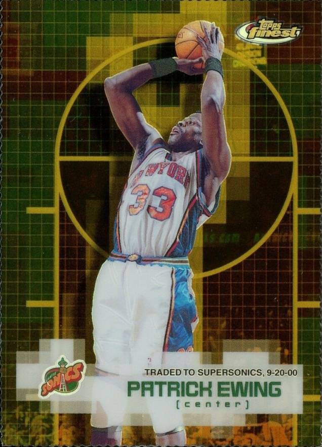2000 Finest Patrick Ewing #93 Basketball Card