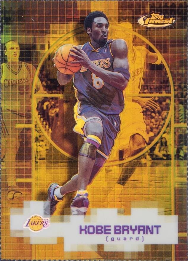 2000 Finest Kobe Bryant #8 Basketball Card