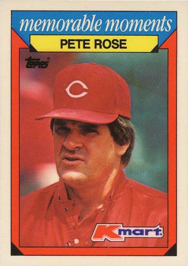1988 K-Mart Pete Rose #22 Baseball Card