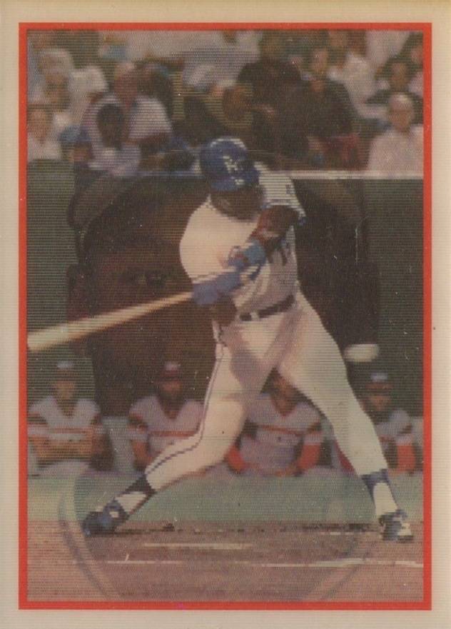 1987 Sportflics Bo Jackson #190 Baseball Card