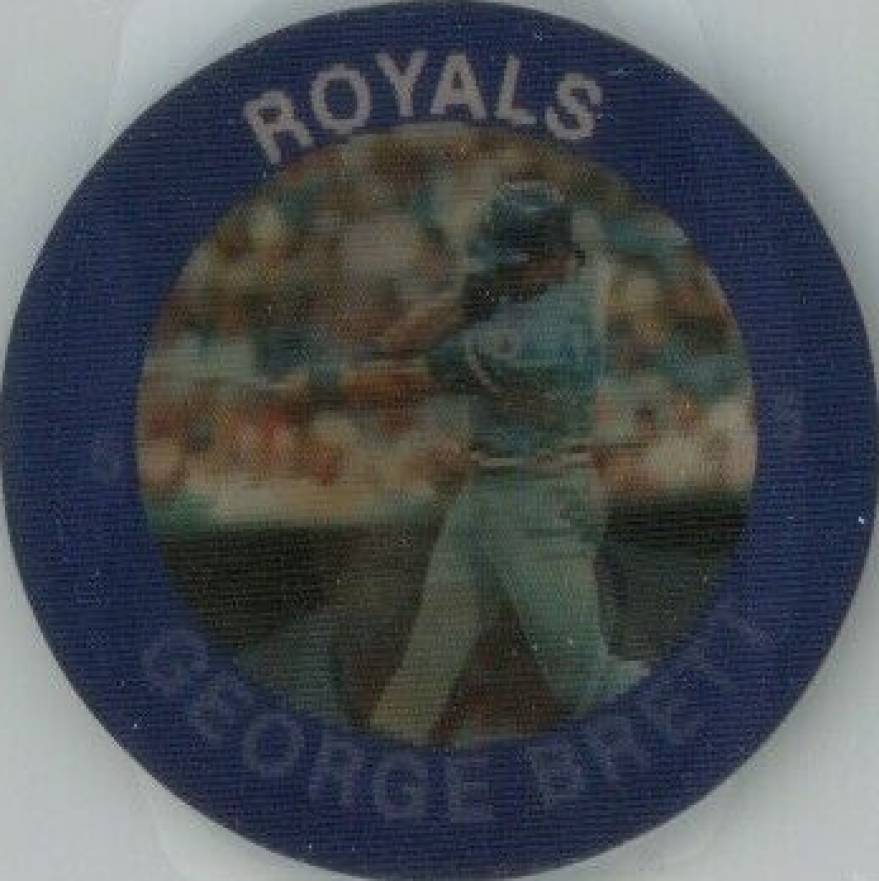1985 7-11 Slurpee Coin Eastern Region George Brett #II Baseball Card