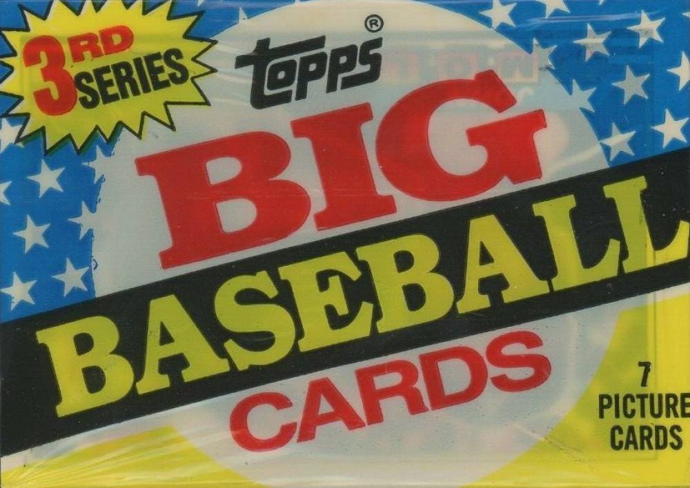 1989 Topps Big Baseball Cello Pack #CP Baseball Card