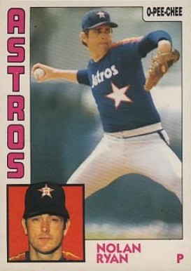 1984 O-Pee-Chee Nolan Ryan #66 Baseball Card