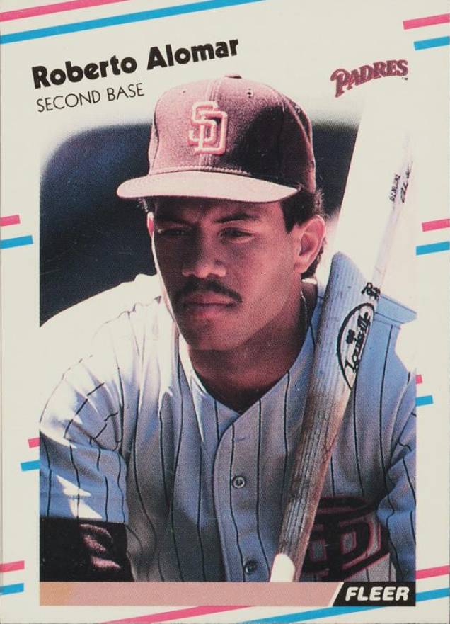 1988 Fleer Update Roberto Alomar #U-122 Baseball Card