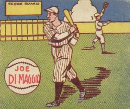 1943 M.P. & Co. Joe DiMaggio # Baseball Card