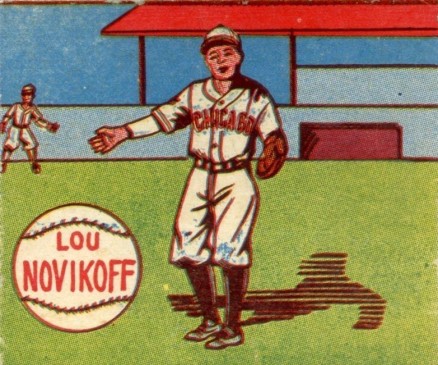 1943 M.P. & Co. Lou Novikoff # Baseball Card