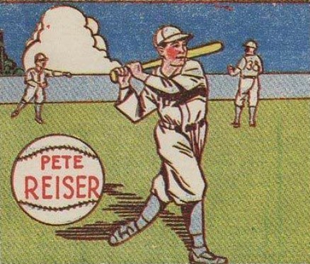 1943 M.P. & Co. Pete Reiser # Baseball Card