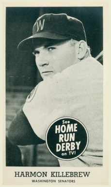 1959 Home Run Derby Harmon Killebrew # Baseball Card