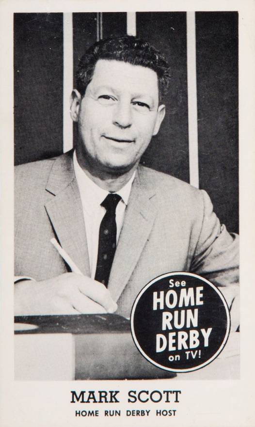1959 Home Run Derby Mark Scott # Baseball Card