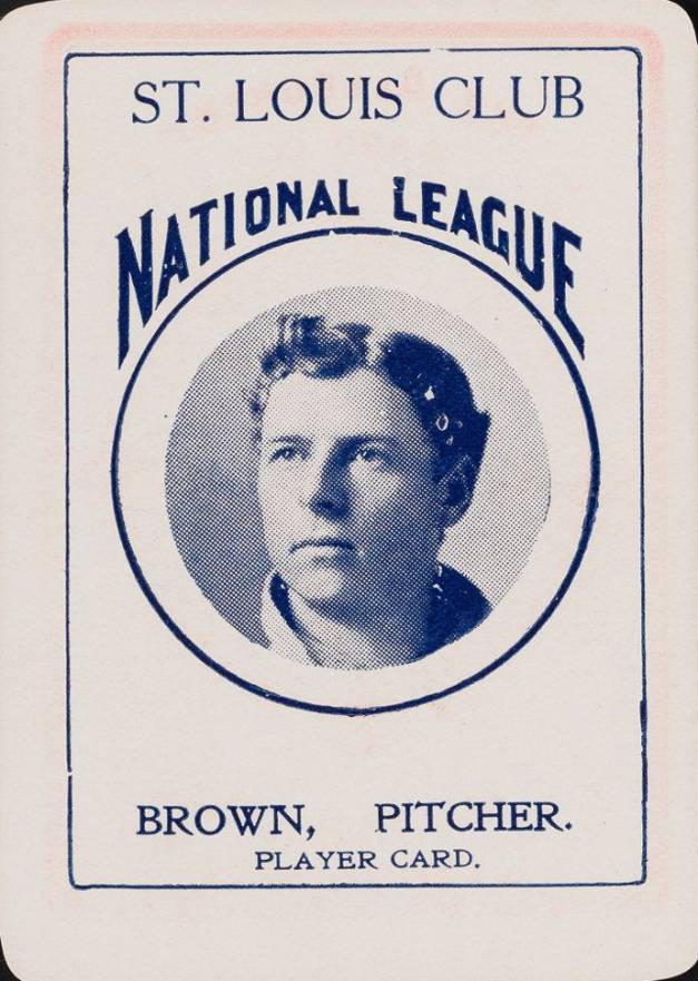 1904 Allegheny Co. Mordecai Brown # Baseball Card