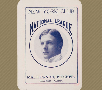 1904 Allegheny Co. Mathewson, Pitcher # Baseball Card