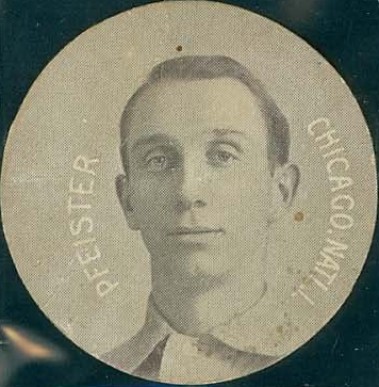 1909 Colgan's Chips Stars of the Diamond Jake Pfeister # Baseball Card