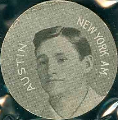1909 Colgan's Chips Stars of the Diamond Jimmy Austin # Baseball Card