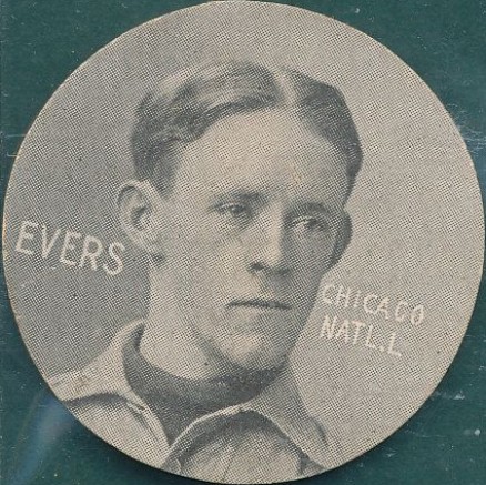 1909 Colgan's Chips Stars of the Diamond Johnny Evers # Baseball Card