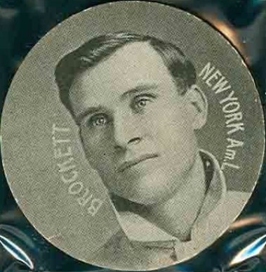 1909 Colgan's Chips Stars of the Diamond Brockett #29 Baseball Card