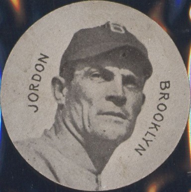 1909 Colgan's Chips Stars of the Diamond Tim Jordan # Baseball Card