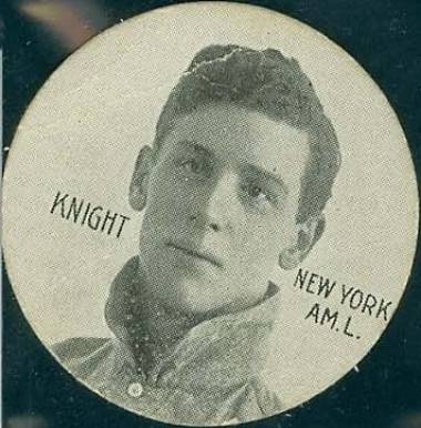 1909 Colgan's Chips Stars of the Diamond Jack Knight # Baseball Card