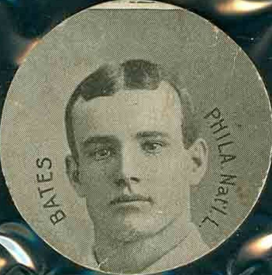 1909 Colgan's Chips Stars of the Diamond Johnny Bates # Baseball Card