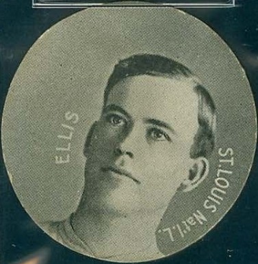 1909 Colgan's Chips Stars of the Diamond Rube Ellis # Baseball Card
