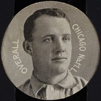 1909 Colgan's Chips Stars of the Diamond Orval Overall # Baseball Card