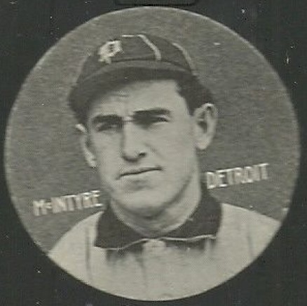 1909 Colgan's Chips Stars of the Diamond McIntyre, Detroit #134a Baseball Card