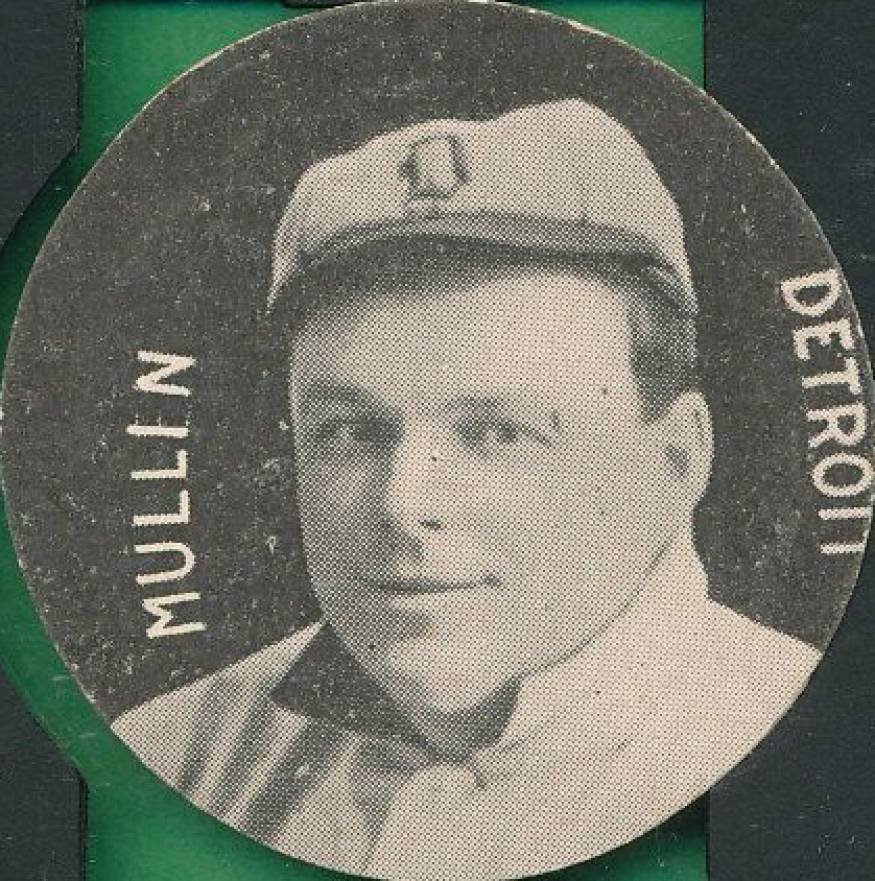 1909 Colgan's Chips Stars of the Diamond George Mullin # Baseball Card