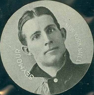 1909 Colgan's Chips Stars of the Diamond Cy Seymour # Baseball Card