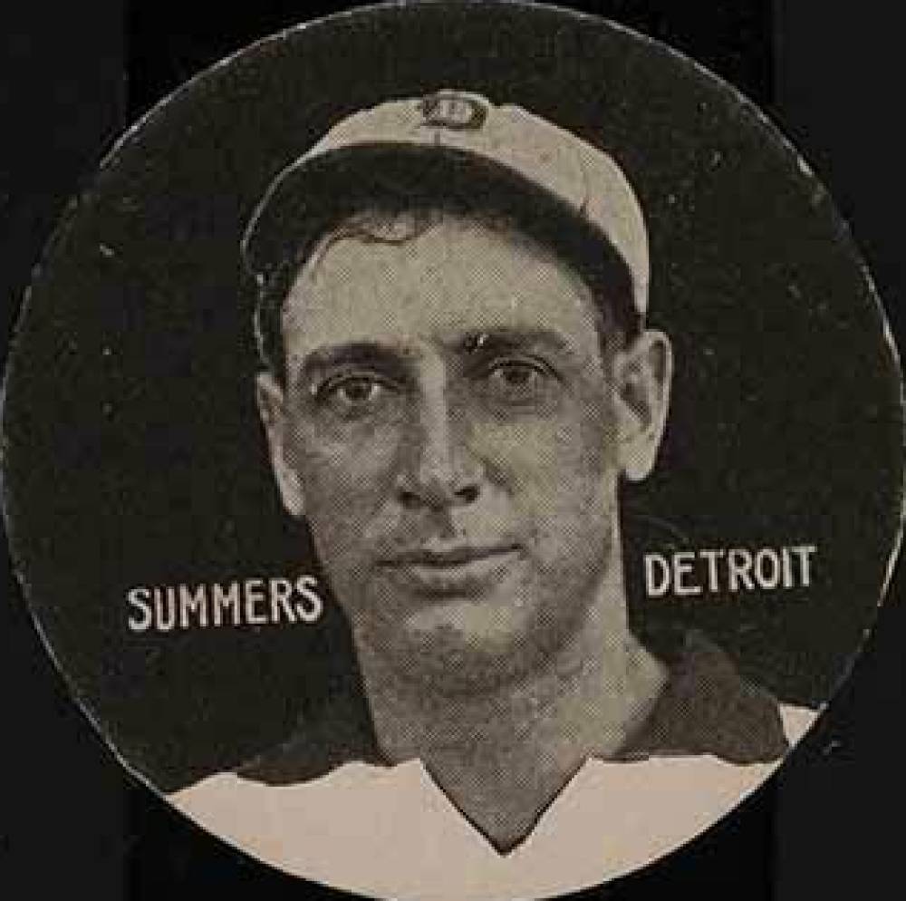 1909 Colgan's Chips Stars of the Diamond Ed Summers # Baseball Card