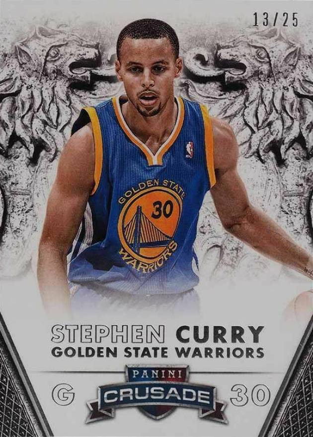 2013 Panini Crusade Stephen Curry #51 Basketball Card
