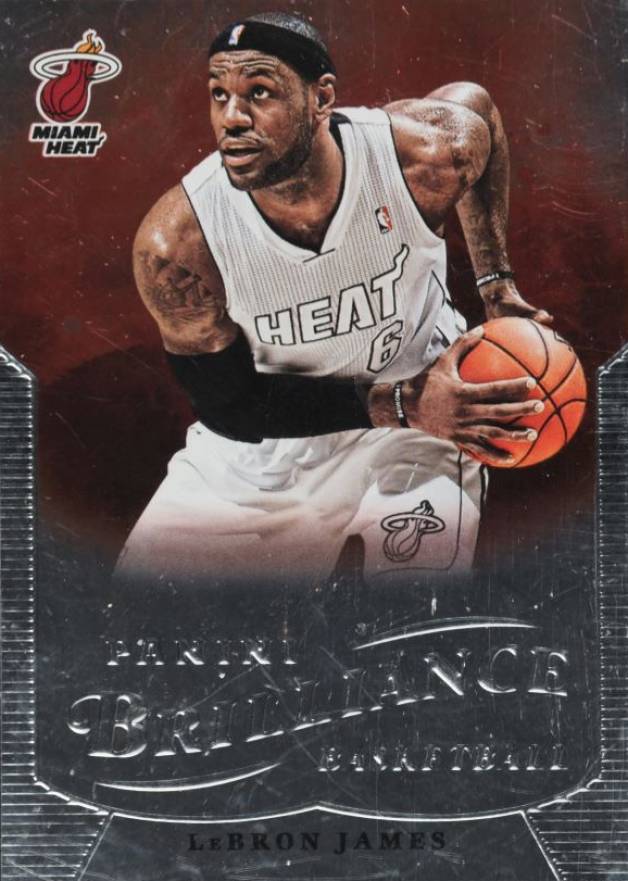 2012 Panini Brilliance LeBron James #116 Basketball Card