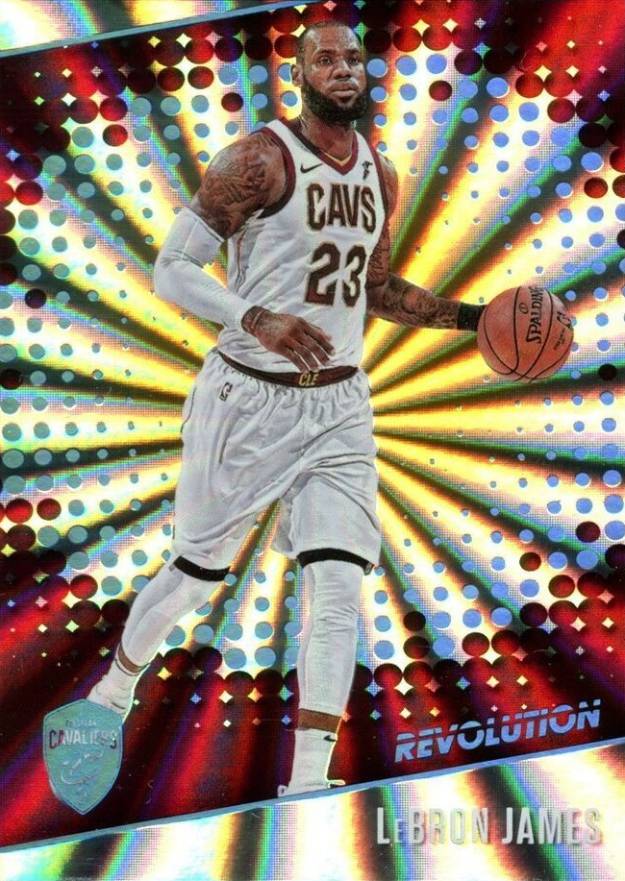 2017 Panini Revolution LeBron James #35 Basketball Card