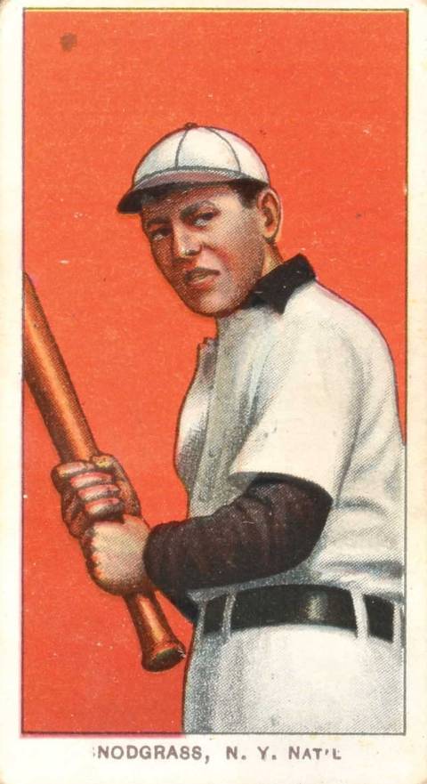 1909 White Borders Piedmont & Sweet Caporal :nodgrass, N.Y. Nat'L #453e Baseball Card