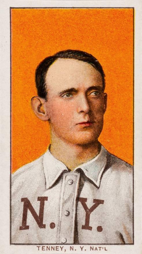 1909 White Borders Piedmont & Sweet Caporal Tenney, N.Y. Nat'L #480 Baseball Card