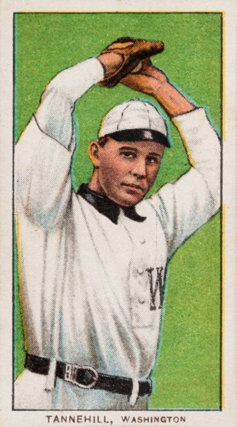 1909 White Borders Piedmont & Sweet Caporal Tannehill, Washington #476 Baseball Card