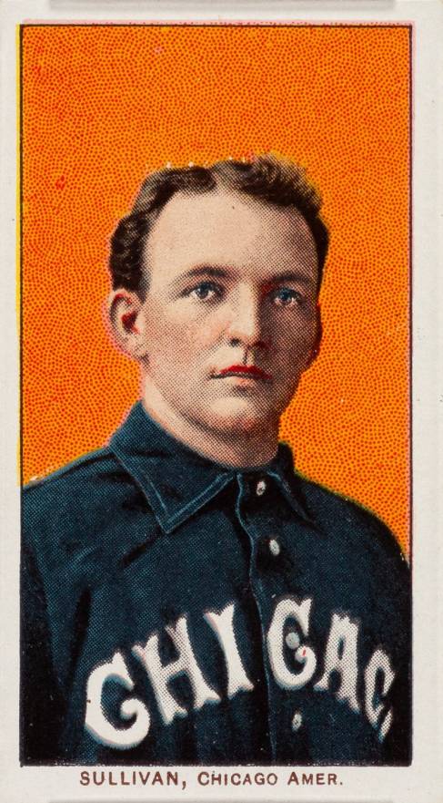 1909 White Borders Piedmont & Sweet Caporal Sullivan, Chicago Amer. #472 Baseball Card