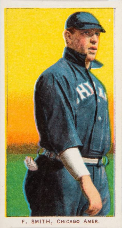 1909 White Borders Piedmont & Sweet Caporal F. Smith, Chicago Amer. #447 Baseball Card