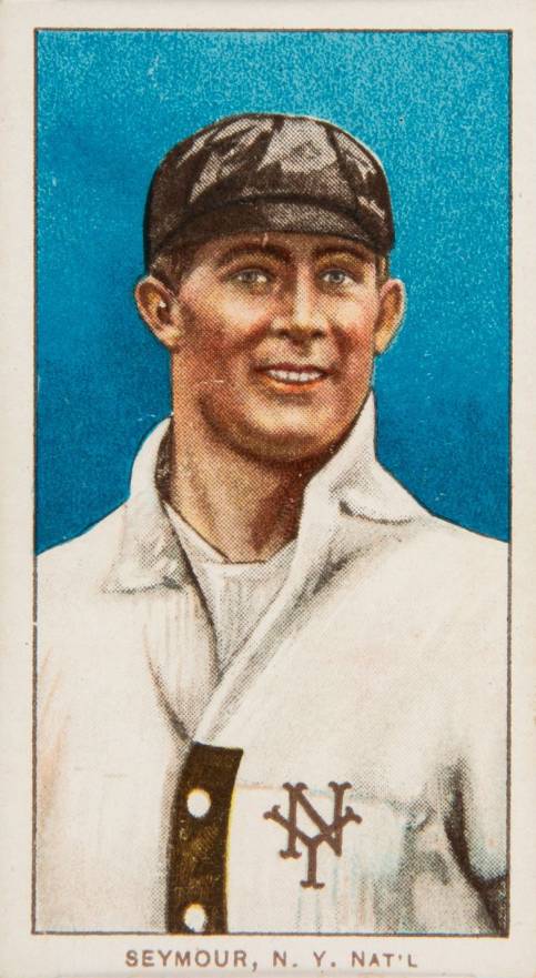 1909 White Borders Piedmont & Sweet Caporal Seymour, N.Y. Nat'L #435 Baseball Card