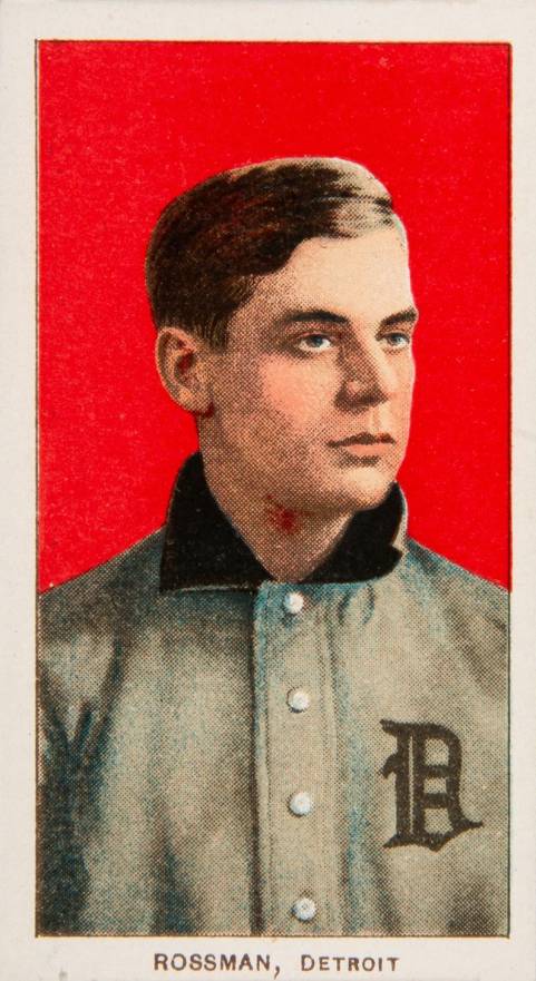 1909 White Borders Piedmont & Sweet Caporal Rossman, Detroit #415 Baseball Card