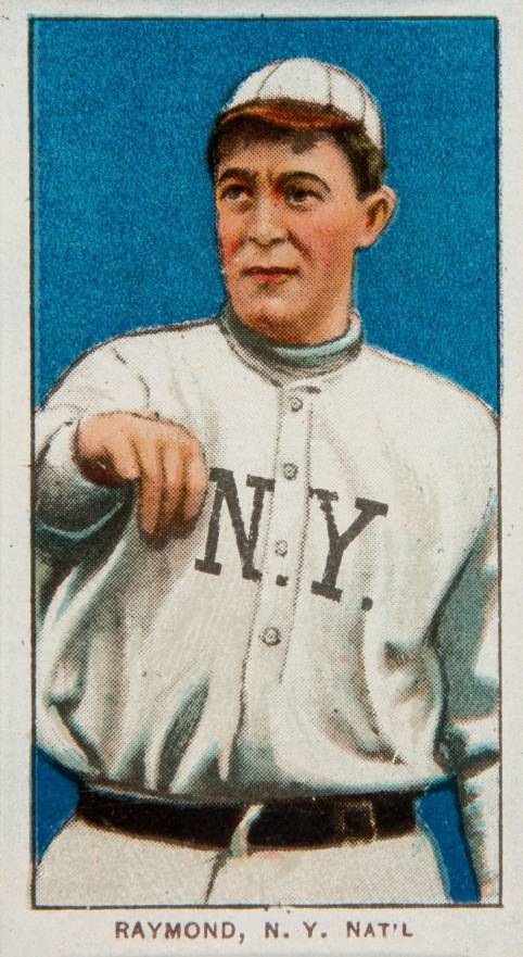 1909 White Borders Piedmont & Sweet Caporal Raymond, N.Y. Nat'L #404 Baseball Card