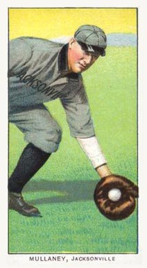 1909 White Borders Piedmont & Sweet Caporal Mullaney, Jacksonville #346 Baseball Card