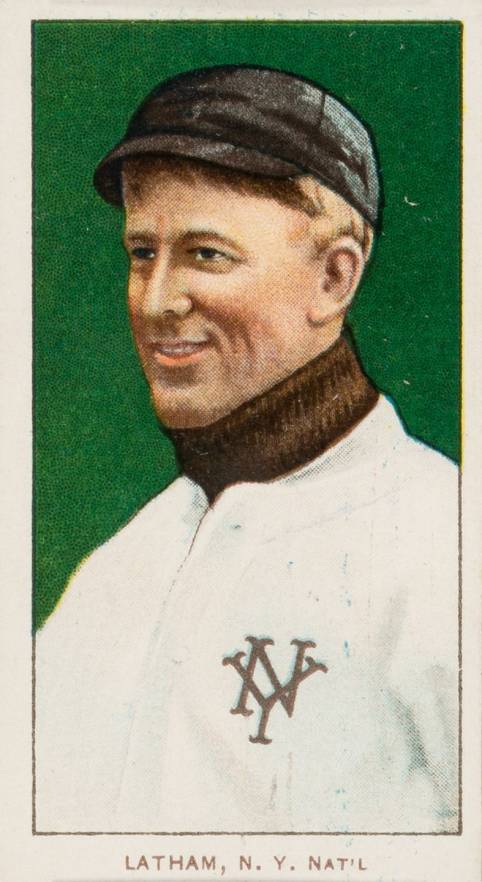 1909 White Borders Piedmont & Sweet Caporal Latham, N.Y. Nat'L #276 Baseball Card