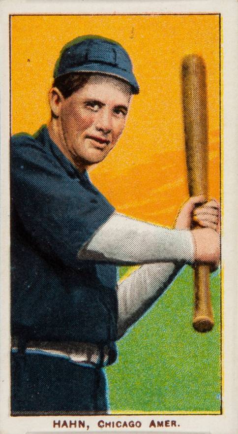 1909 White Borders Piedmont & Sweet Caporal Hahn, Chicago Amer. #200 Baseball Card