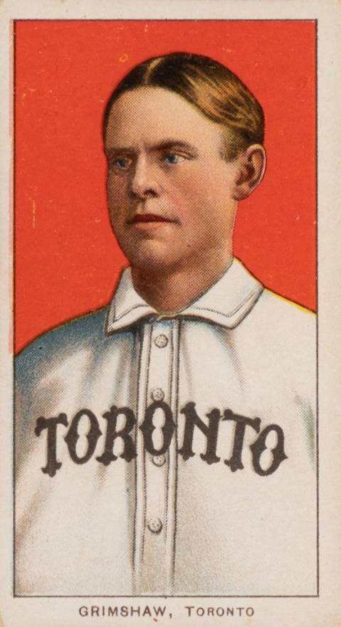 1909 White Borders Piedmont & Sweet Caporal Grimshaw, Toronto #197 Baseball Card
